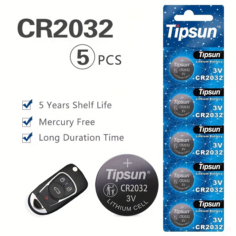 Cr2032 3v Lithium Battery Child Safety Features Lithium Coin - Temu