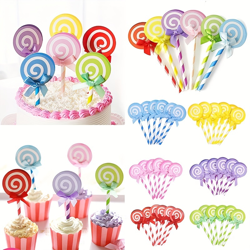 1/20 Pièces Ensemble De Vaisselle De Fête Sweet Candyland - Temu