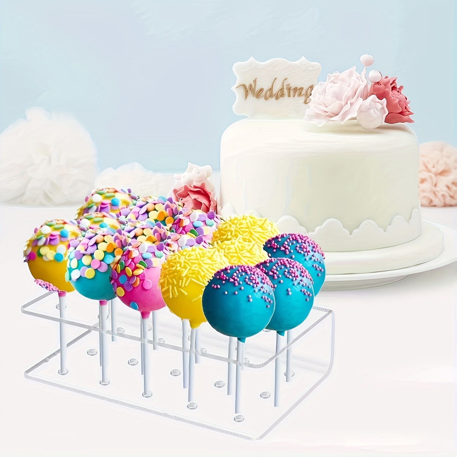 Cake Pops Acrylic Display Stand - Lollipop/Cake Pop Retail Store