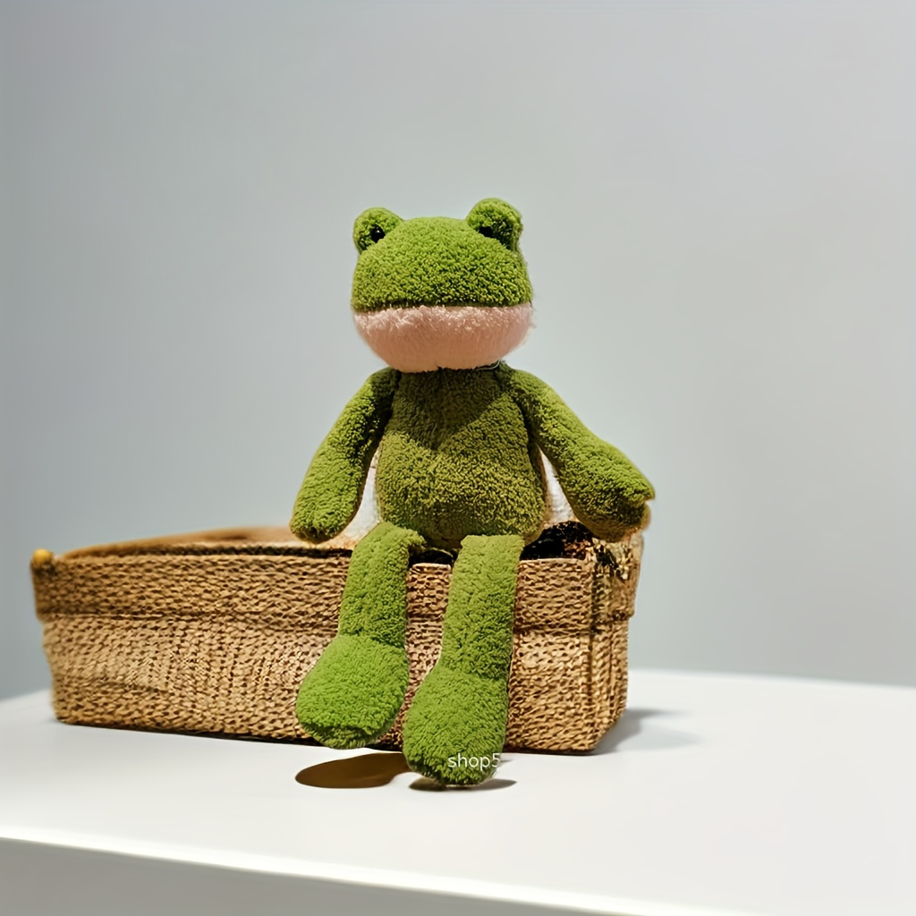 Explosive Style Funny Ugly Cute Duck Doll Muscle Frog Plush Toy Green  Pillow, Shop The Latest Trends