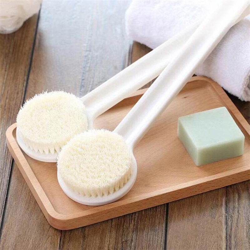 Bathroom Back Scrubber Hands-free Wall Back Exfoliator Cleaning Brush For  Shower Self-adhesive Dead Skin Cleaner Shower Brush - Bath Brushes, Sponges  & Scrubbers - AliExpress