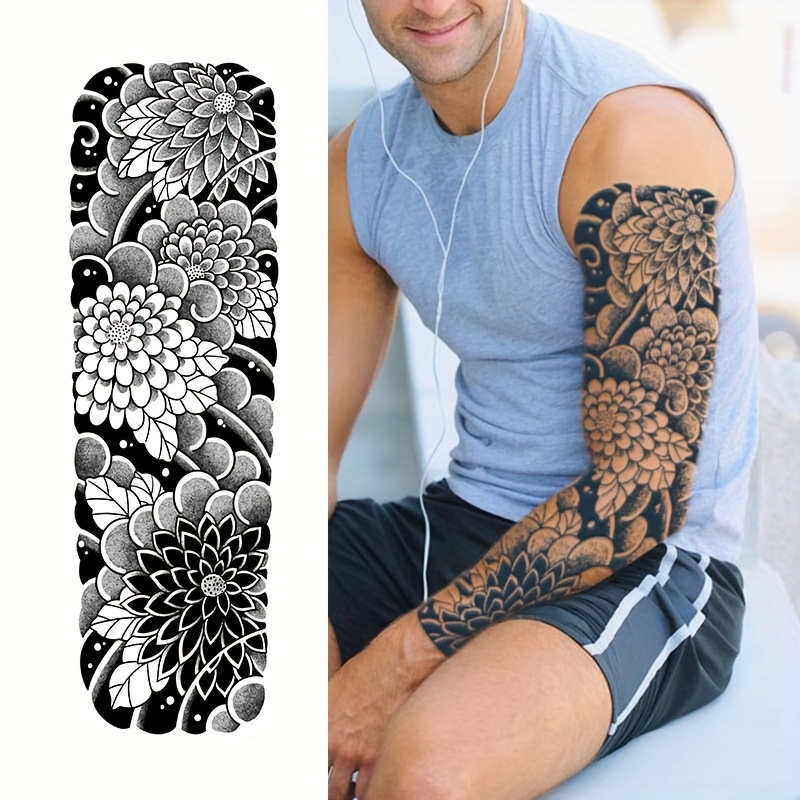 Full Arm Maori Tattoo Designs - Temu