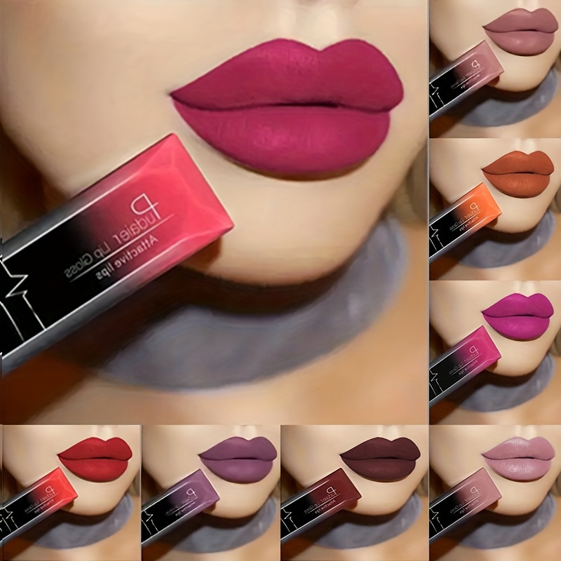 6 Colors Long lasting Velvet Water Lip Tint Liquid - Temu