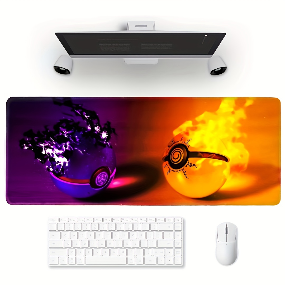 Buy Glorious Large Gaming Mouse Pad for Desk - Rubber Base Computer Mouse  Mat - Durable Mouse Mat - Cloth Mousepad with Stitched Edges - White Cloth  Mousepad