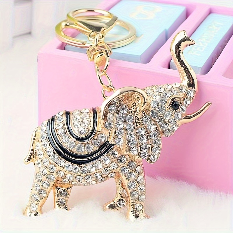 1 Piece Keychain Elephant Head Elephant Deity keychain keyring keychains  for women car key chain - AliExpress