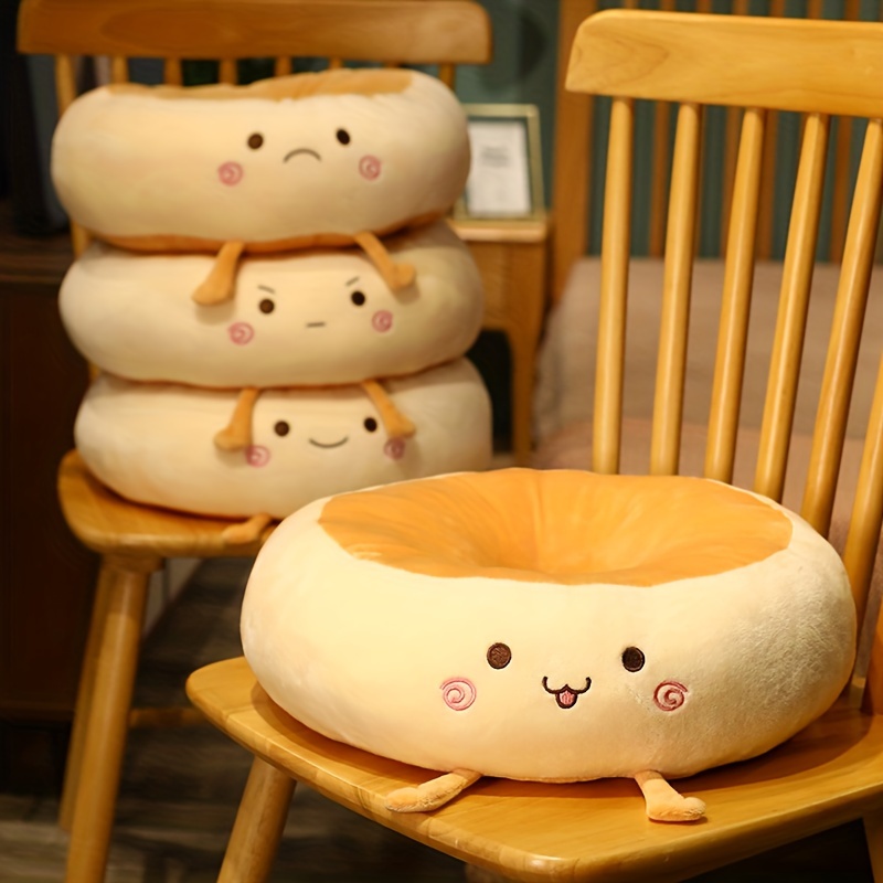 Colomi Cartoon Cute Melati Plush Seat Cushion Office Chair Student Butt  Cushion Thickened Dining Chair Cushion Floating Window Cushion Minino -  Temu Israel