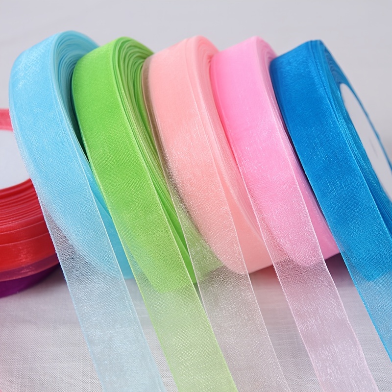 CLEARANCE - 3/8 Organza Printed Ribbon - Baby Shower (25 Yds