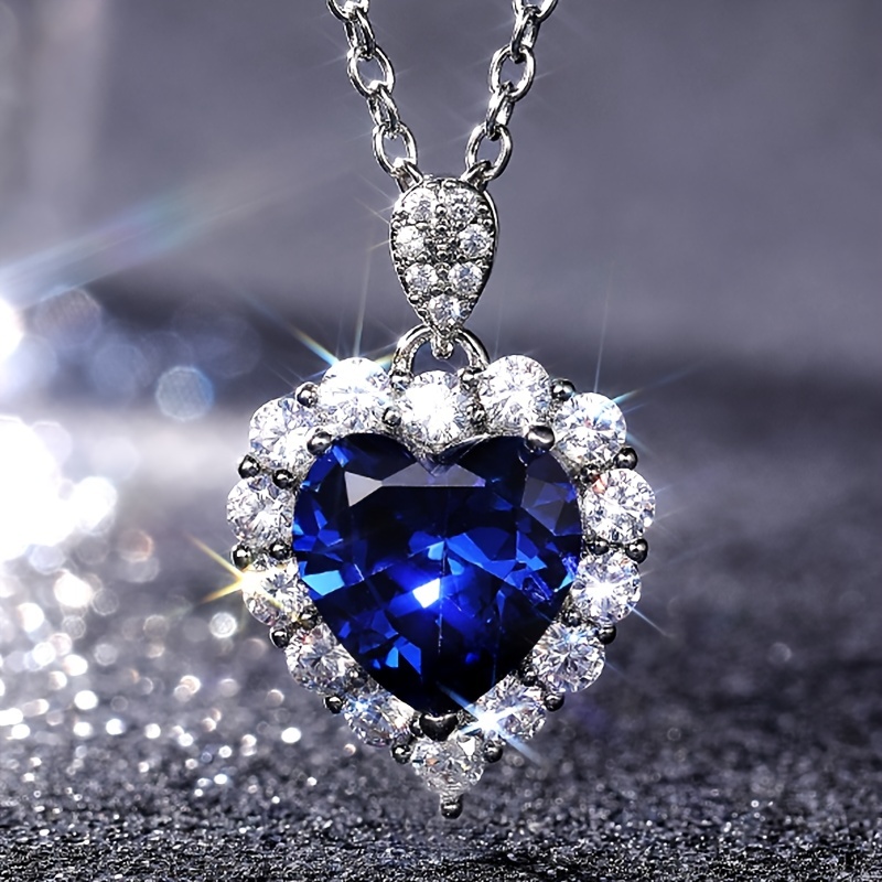 Amulet Pendant Birthstone Pendants Heart Shape Charms - Temu