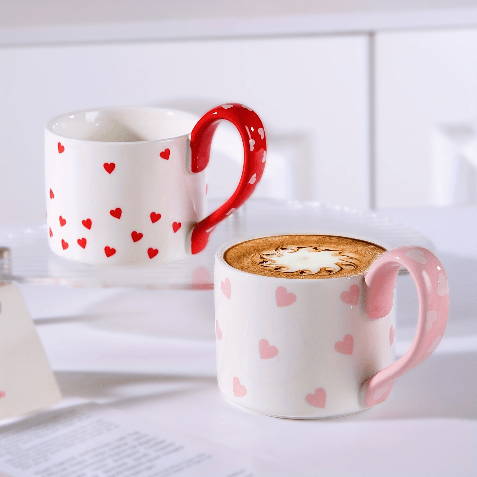 Tazas de café de cerámica de color sólido simple, taza de desayuno, té,  taza de bebida caliente, estudiante, regalo para trabajadores de oficina o  uso