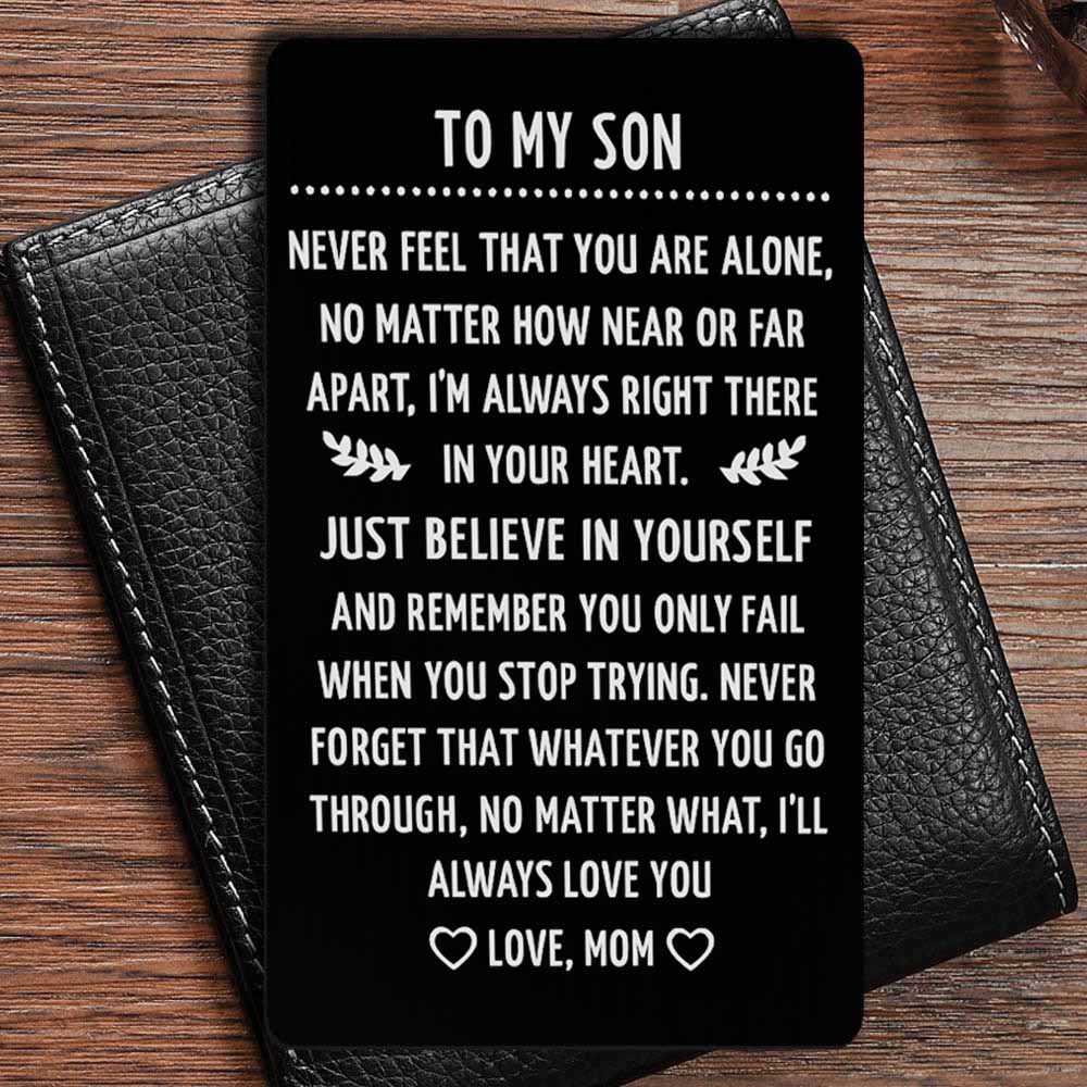 Son Bracelet Mom Inspirational Love Quotes Birthday Gifts - Temu Canada