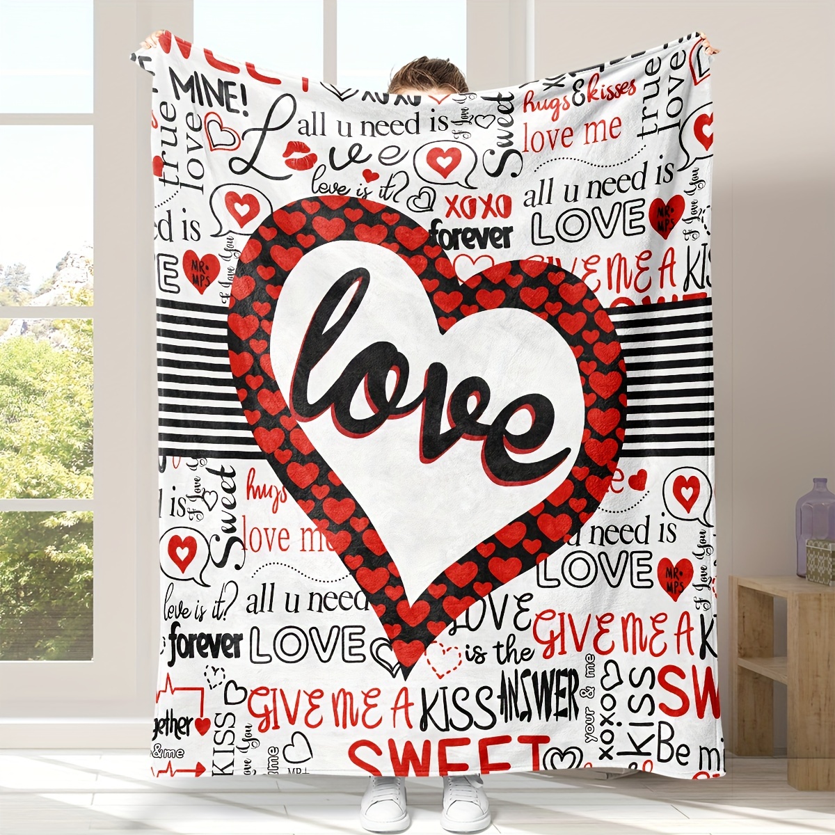UIRPK Loveblanket - Manta impermeable, manta de amor impermeable, manta de  amor impermeable para parejas, manta de amor para parejas (M: 40 x 57