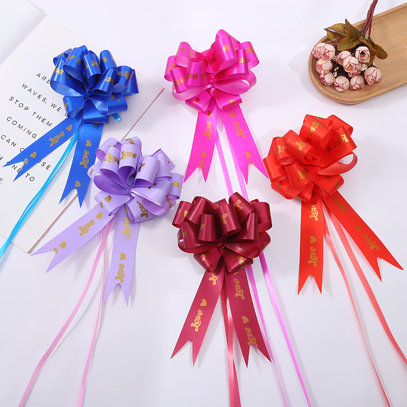 6pcs Lazos Tirar Empaques Regalo Decoración Canastas Regalo - Temu