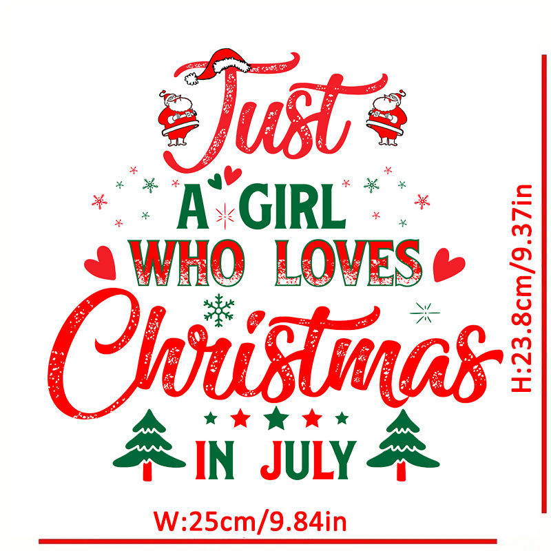 Just a girl who loves Christmas in July - Christmas decorations