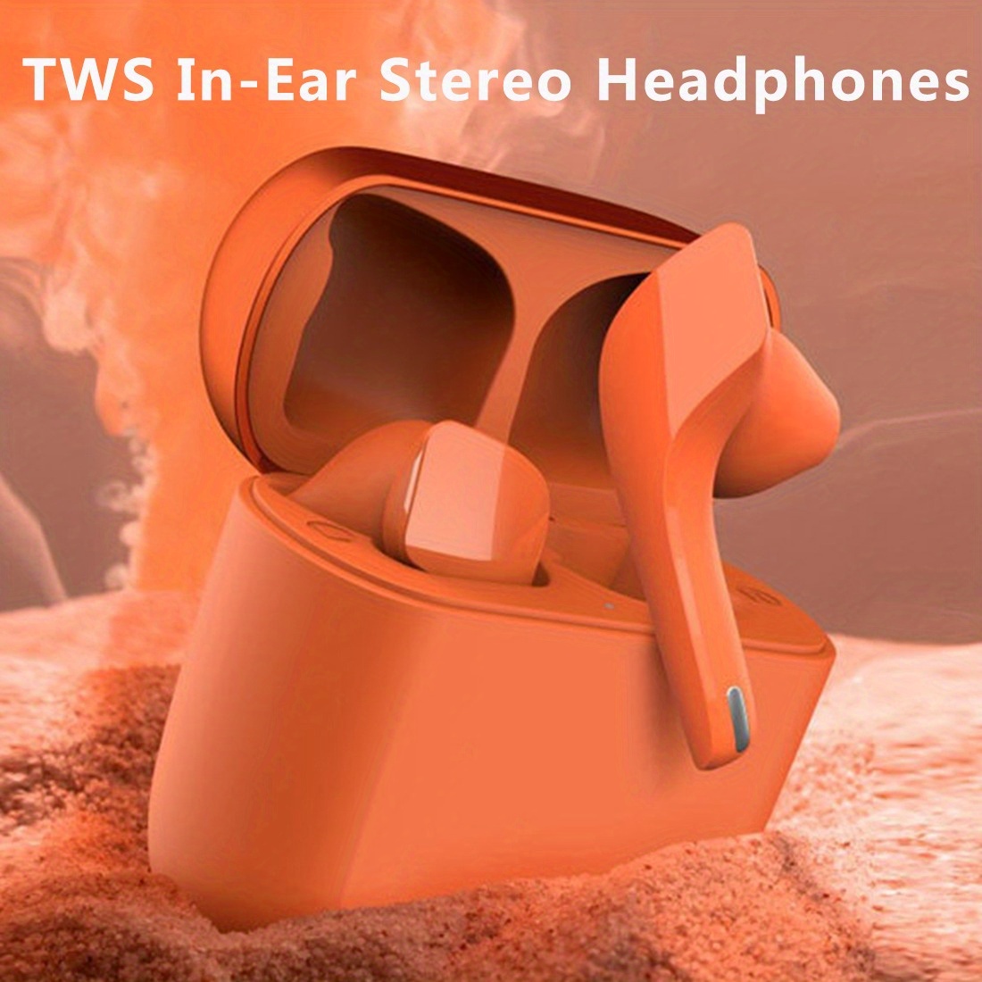 Auriculares Inalámbricos Bluetooth T20 In Ear Deportivos Tws Color Naranja
