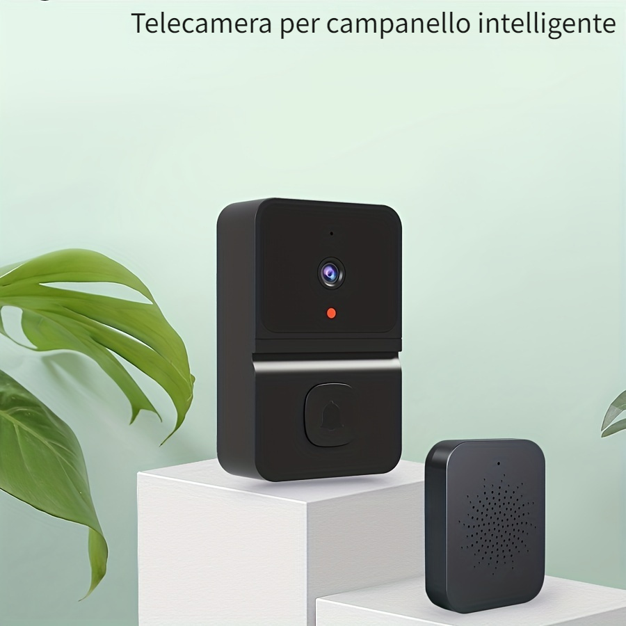 Interfono Vocale Bidirezionale con Campanello Vocale Wireless Intelligente  per Intercomunicatore Impermeabile per Casa e Ufficio : : Fai da te