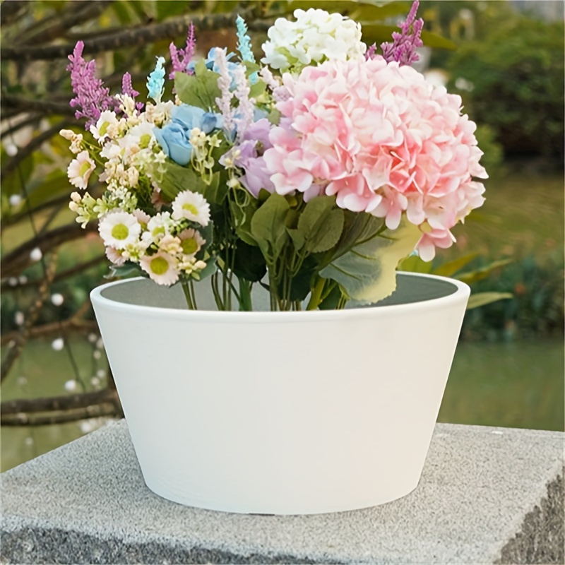 Vaso per Orchidee Trasparente in Plastica, Fioriera Rettangolare, 1 Und -  25cm : : Giardino e giardinaggio