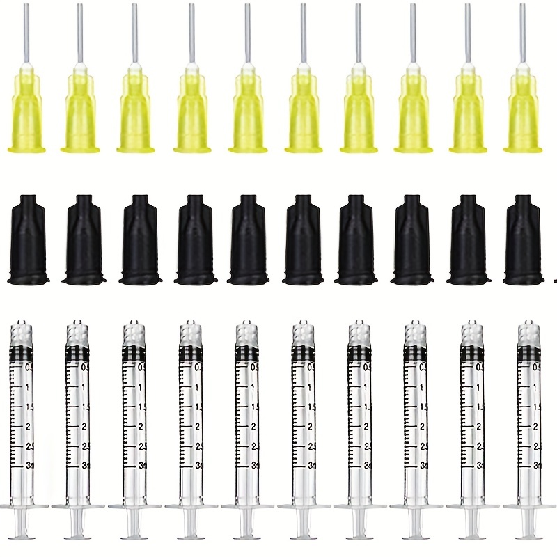 50cc 30ml Plastic Dispensing Bottle with Syringe Needle Nozzle Squeeze glue  gel alcohol pot reuse for