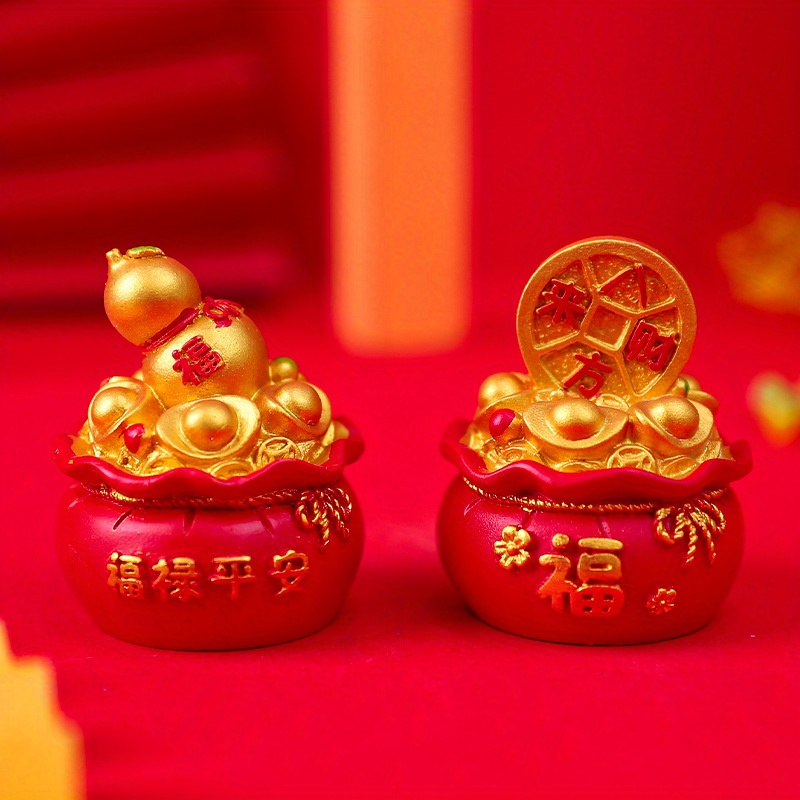 Monedas chinas de buena suerte Feng Shui, regalos de la suerte, dijes de  buena suerte, decoración para riqueza y prosperidad, paquete de 3