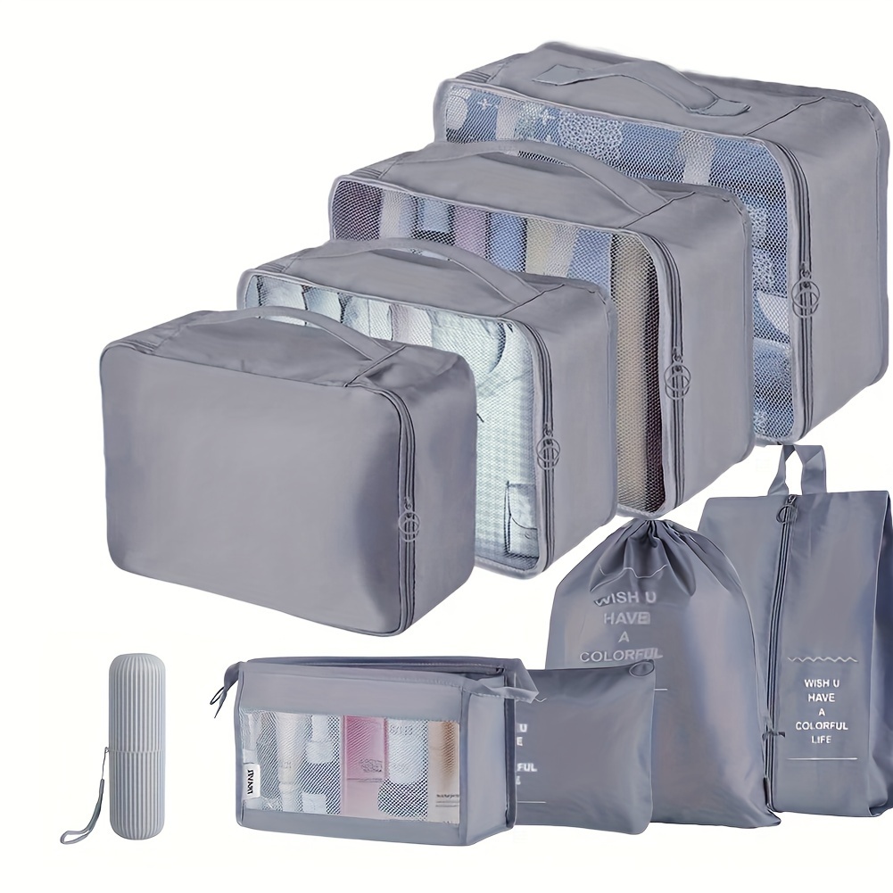Travel Storage Bag Sets Versatile Dustproof Organizer - Temu