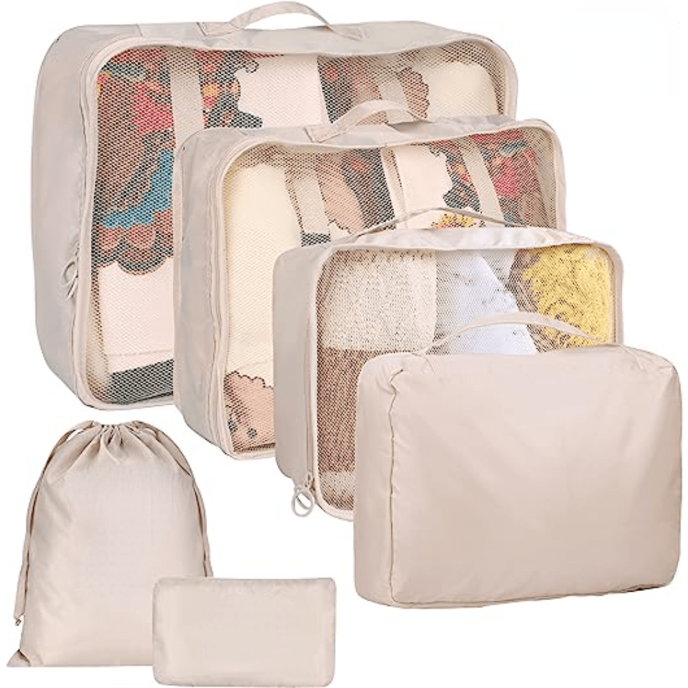 1pc Polyester Hanging Purse Storage Bag, Minimalist Clear Multi-grid  Hanging Purse Handbag Organizer For Home