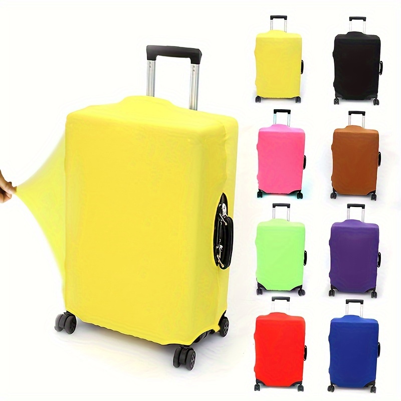 Fundas de almacenamiento de maletas Tamaño de equipaje elástico - L s  Estuche con ruedas Pulgadas Equipaje para Viaje Funda Maleta Protector  Lavable