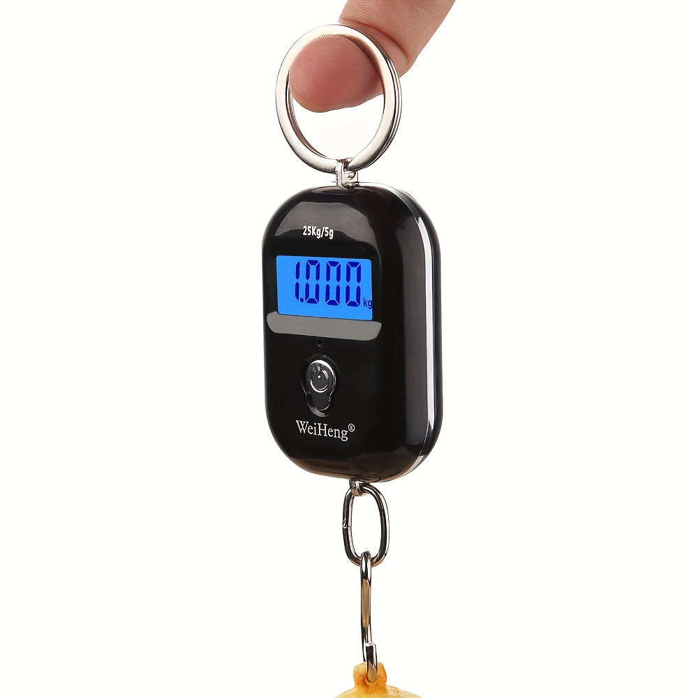 1pc Portable Digital Scale: Accurately Weigh Fish, Bags & Luggage - Plus a  Hanging Hook for Fishing Accessories!