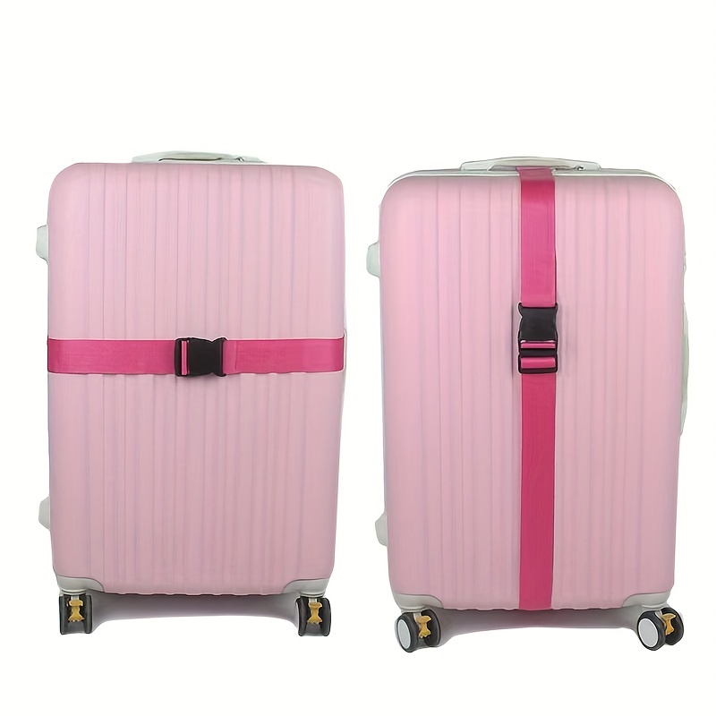 Luggage Straps High Elastic Suitcase Belt With Anti pinch - Temu