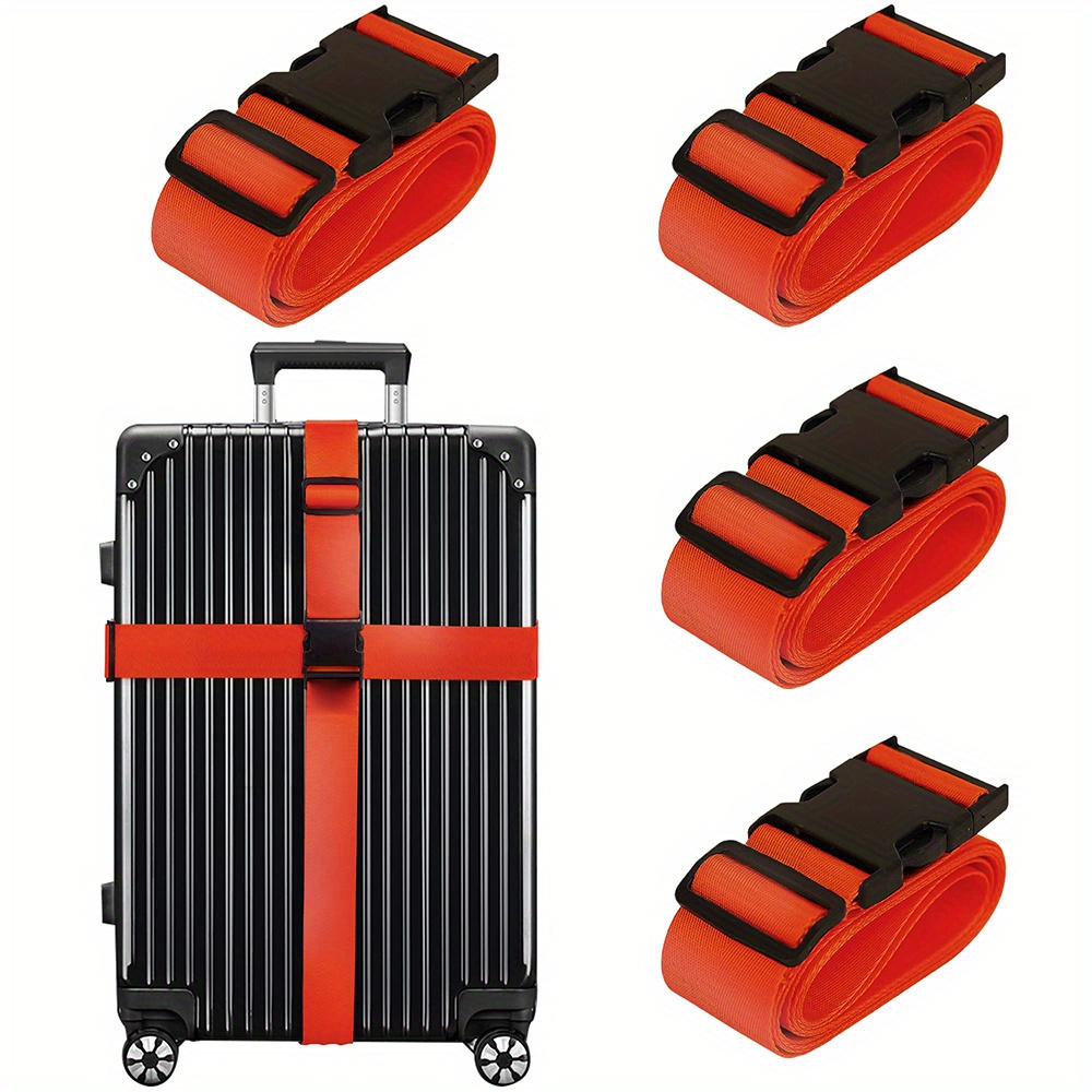 Sangle de bagage élastique télescopique, sac de voyage, valise à ceinture  fixe, chariot réglable, accessoires fournitures - AliExpress