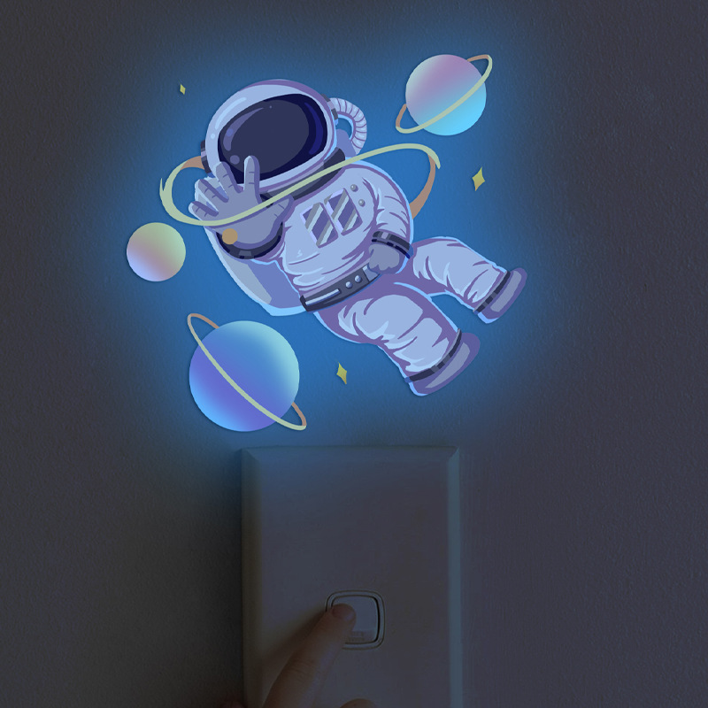 Astronaut Sticker Decal Laptop Car Motorcycle Helmet NASA Space Wall