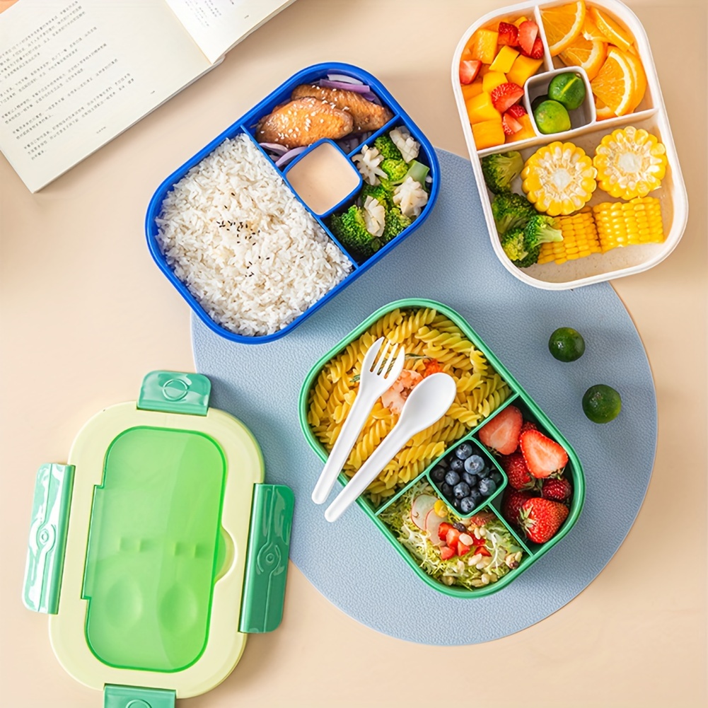 Multi color Bento Lunch Box Leakproof Large Bento style - Temu