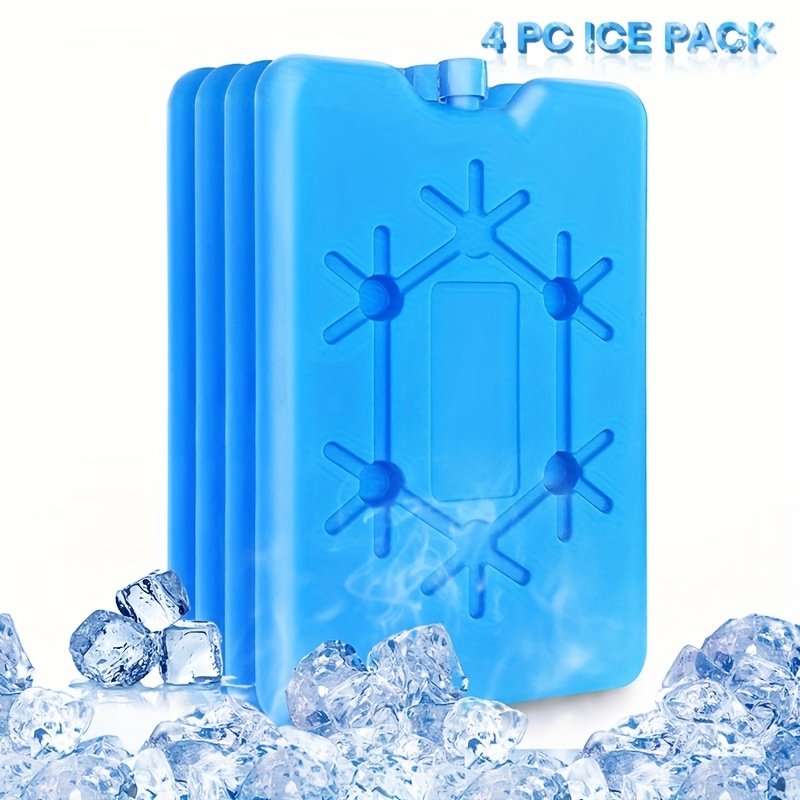 Cooler Shock Ice Packs for Cooler, Strong, Reusable, Premium Ice Pack and  Lunch Cooler Set for Long Term Use, Cools Faster Than Ice, 3 Pack