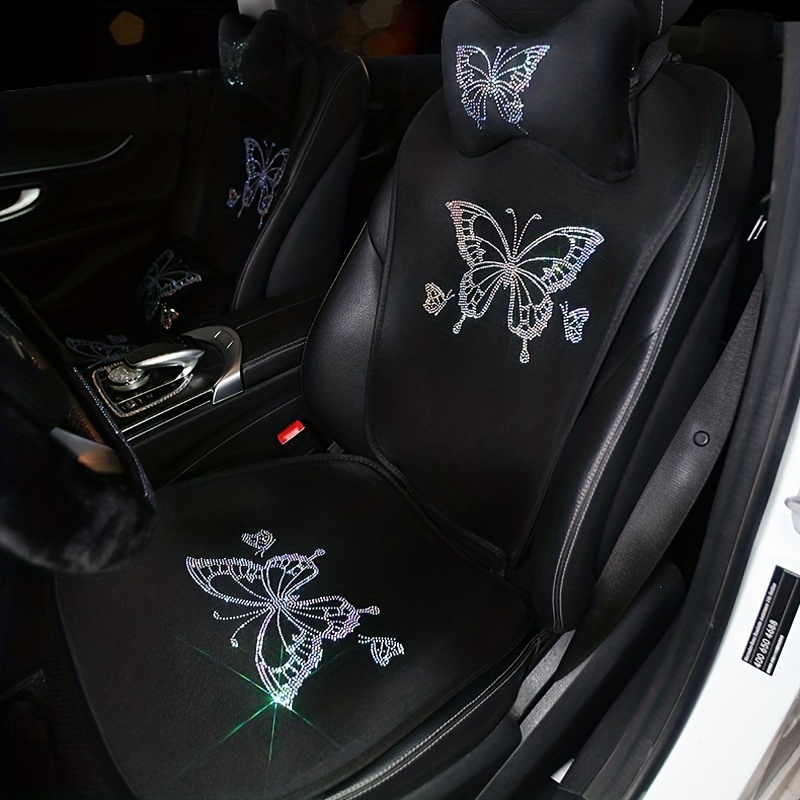 Universal Car Seat Cover Digital Printing Butterfly - Temu