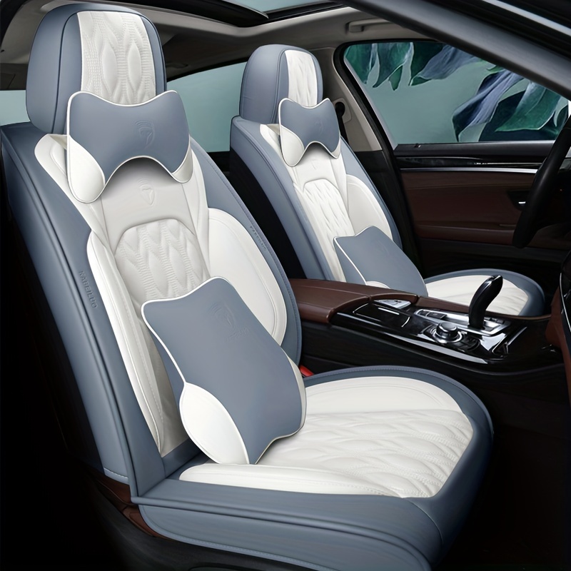 Upgrade Your Vehicle With Luxury Car Seat Cover Premium Faux - Temu