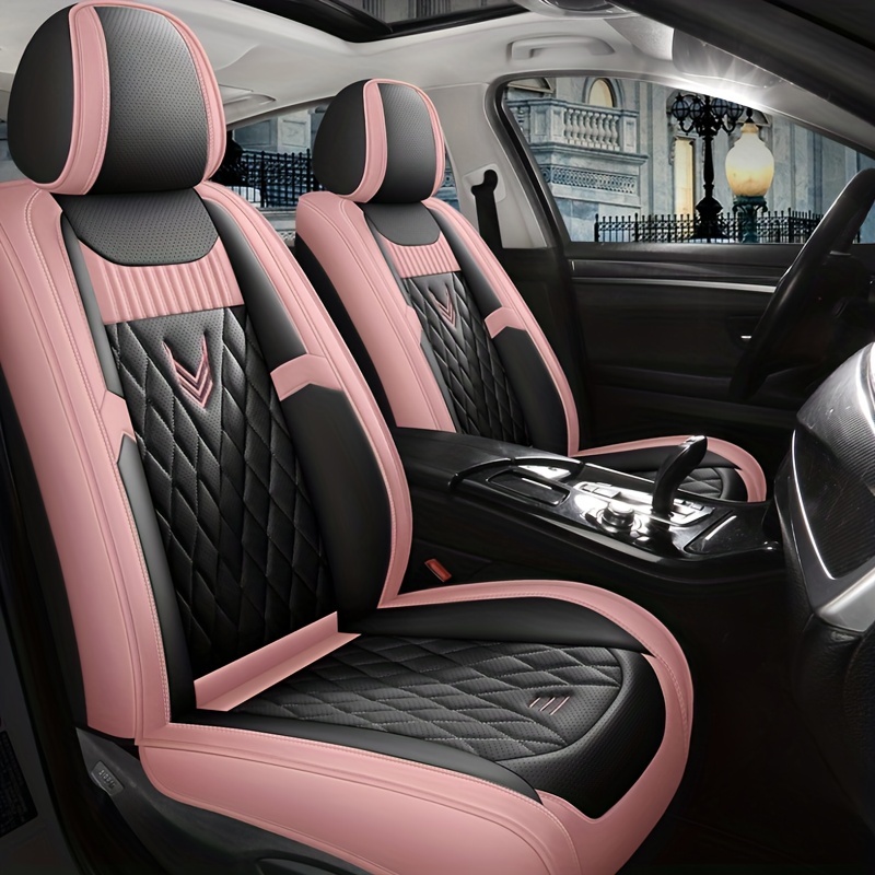 Upgrade Your Vehicle With Luxury Car Seat Cover Premium Faux - Temu