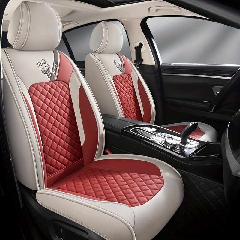 Upgrade Your Vehicle With Luxury Car Seat Cover Premium Faux - Temu