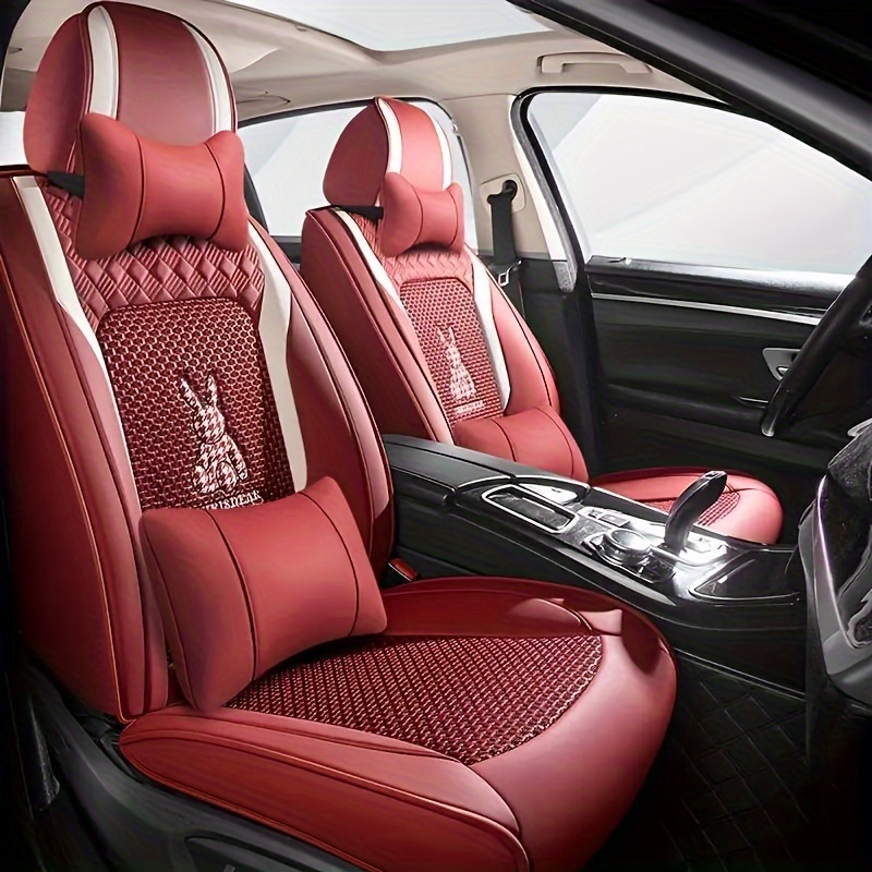 Upgrade Your Vehicle With Luxury Car Seat Cover Premium Faux - Temu