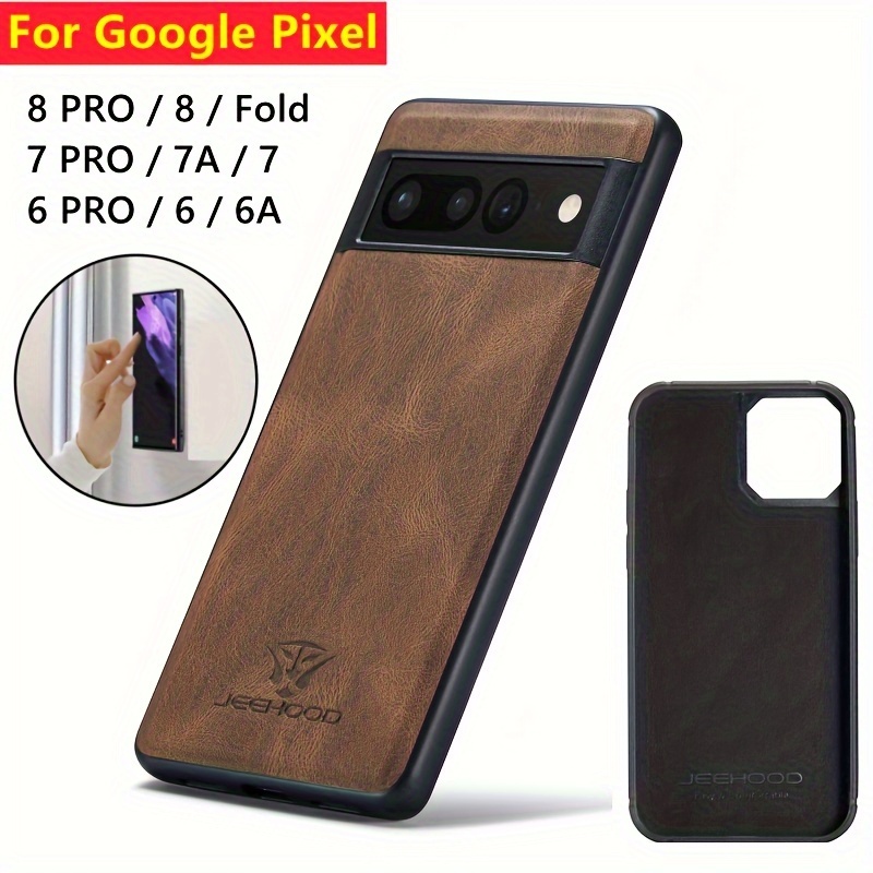 For Google Pixel 8/8 Pro 7A/7 6 Pro 6A Wood Grain Texture Shockproof Case  Cover
