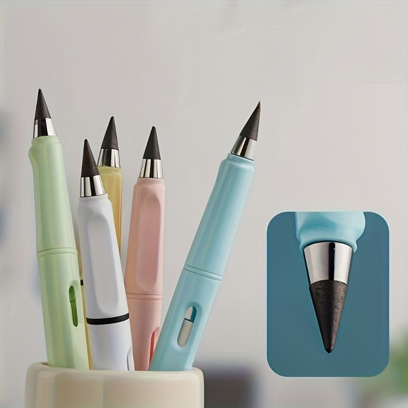 6pcs / set Cancelleria Kawaii carina 0.5mm Penne gel inchiostro nero  Morandi penne manico di colore per Doodle School Office Supplies