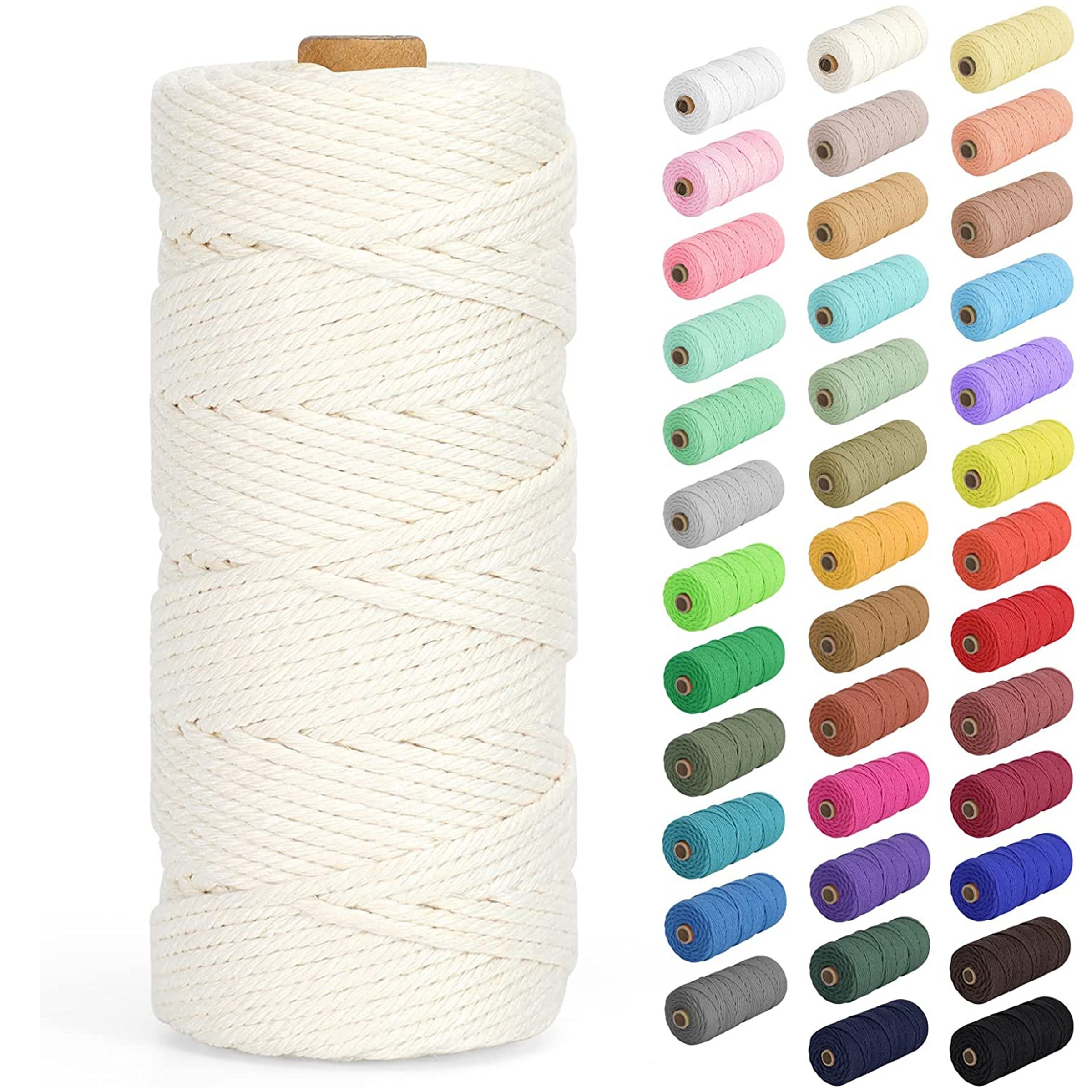 Bobina cuerda algodón para macramé 4mm -Creative Cotton Cord