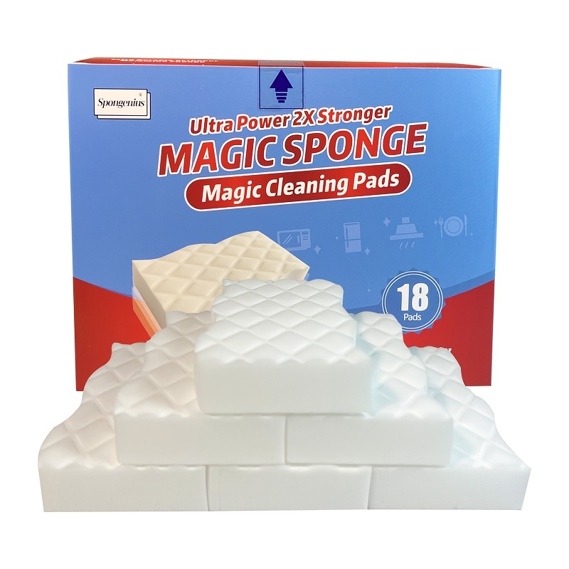Magic Eraser Sponge, 8-Pack Magic Cleaning Pad, Esponja Magica