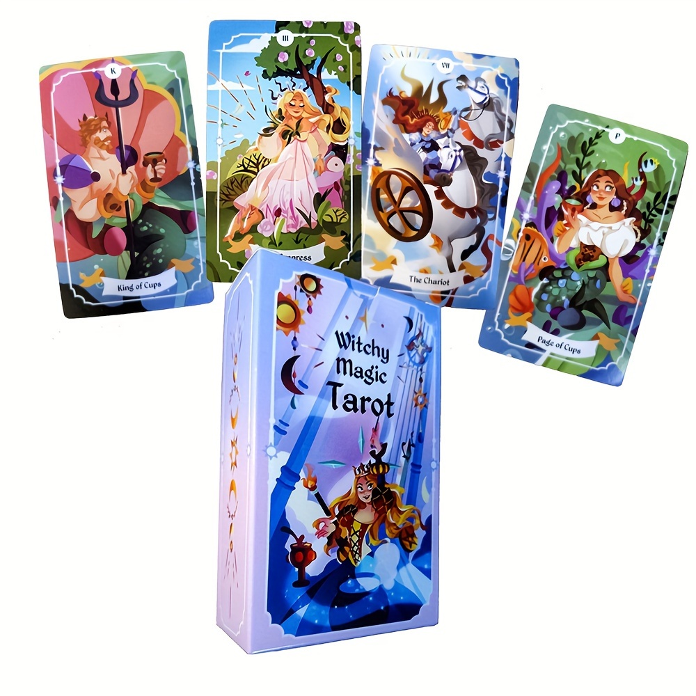 The Witch Tarot Cards Alice In Wonderland Tarot Deck English Tarot Board  Games Divination Fate Home