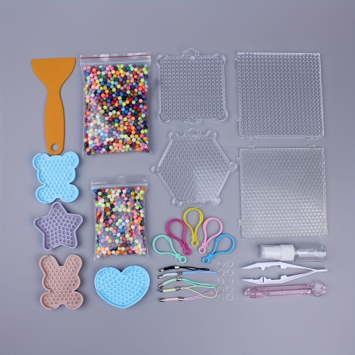 Perler Fuse Beads and Pegboard Kit de perles de fer pour manuels scolaires,  Hama Beads, 3D Puzzle, DIY Kids Creative Handmade Craft Toy Gift, 2.6mm, 5mm