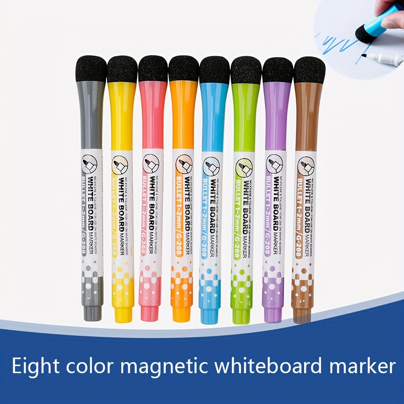 Dry Erase Markers for Kids Whiteboard Erasable Marker Pens Set Fine Tip Point - Eco Pen Pack with 13 Unique, Bright Colors -You Get Free Gift Eboo