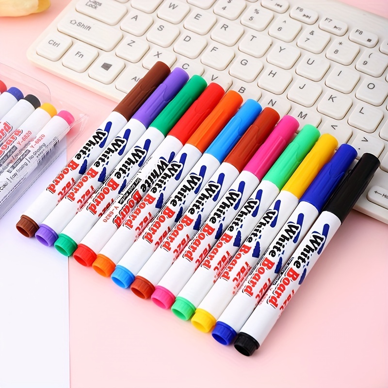 Colorful Dry Erase Removable Round Whiteboard Marker - Temu