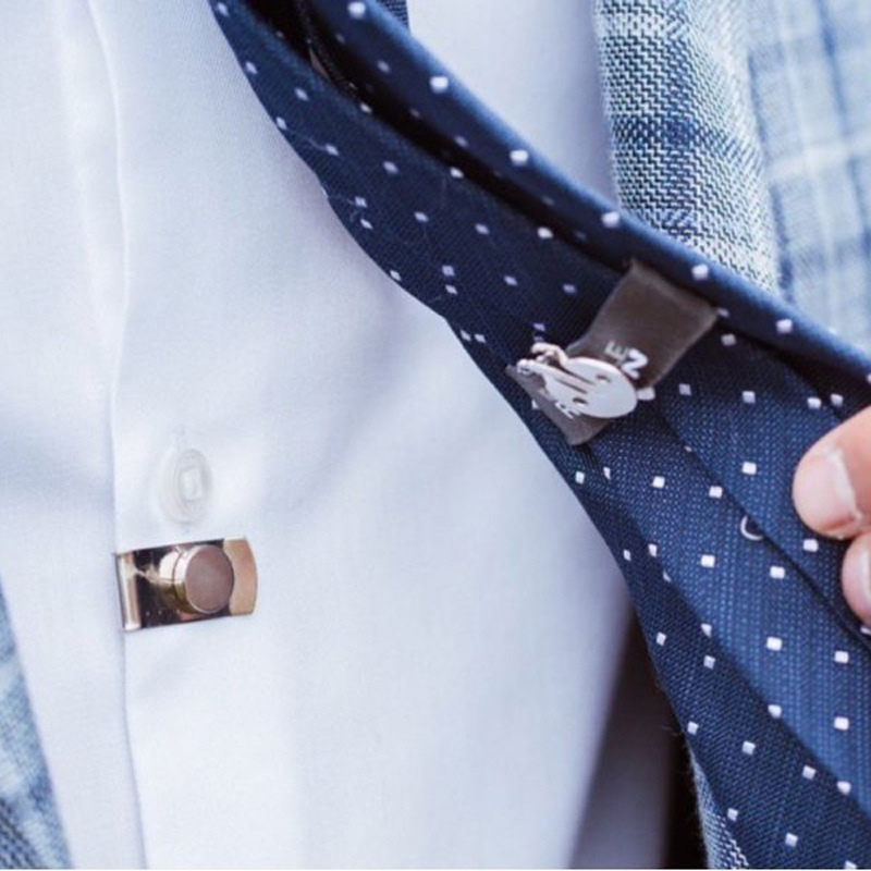 Silvery Fish Hook Shaped Tie Clip Hunter Tie Clip Men's Business Tie Pins