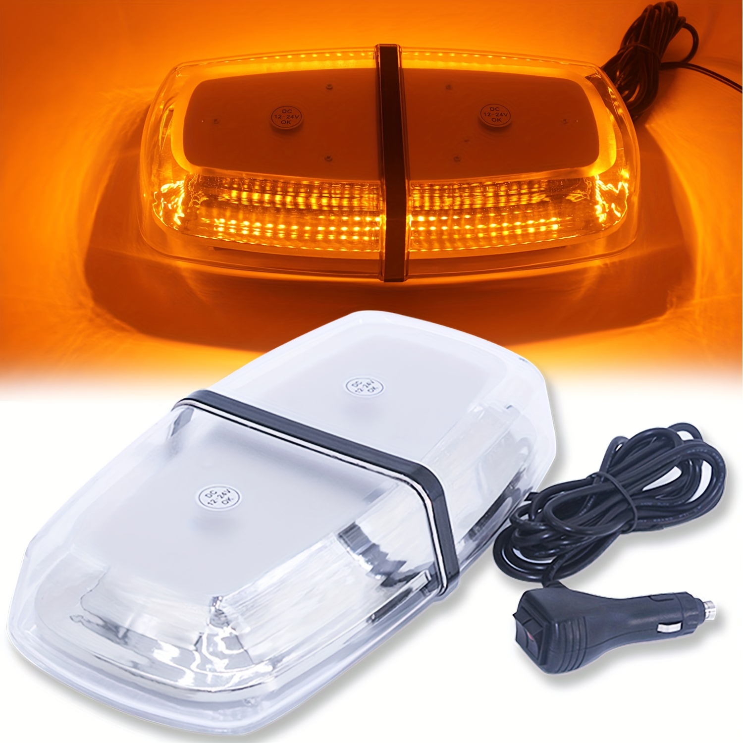 Barra de luz LED súper delgada de 7 18 W, barra de luz de una sola fila,  impermeable, pequeña niebla/conducción/luces de trabajo para ATV camiones