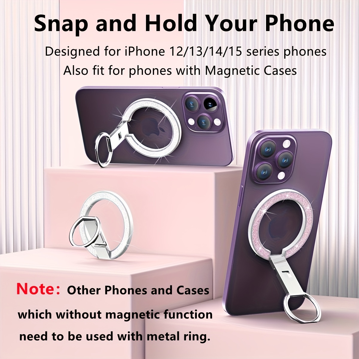 Snap Hold MagSafe magnetische iPhone Universal Halterung –