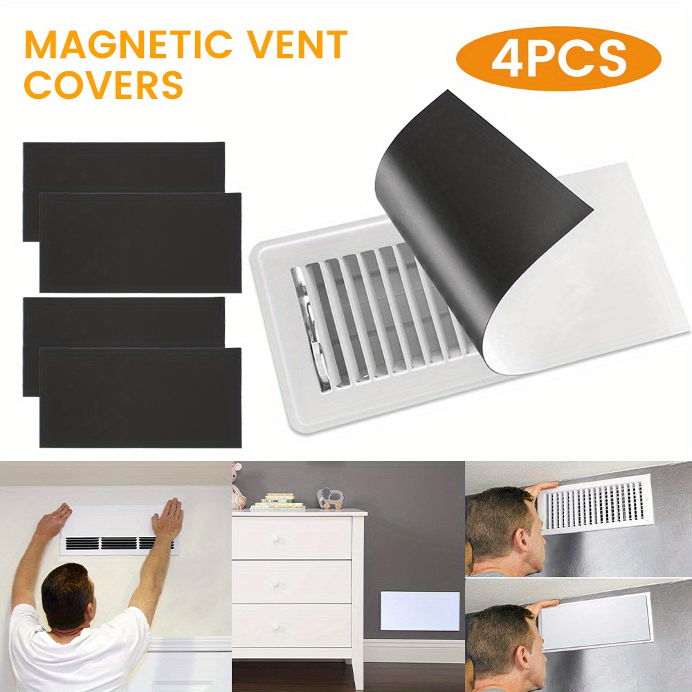 Magnetic Vent Covers Vent Cover For Ceiling Sidewall And Floor Vents 4PCS  Thick Magnet For Standard Air Registers For RV Home - AliExpress