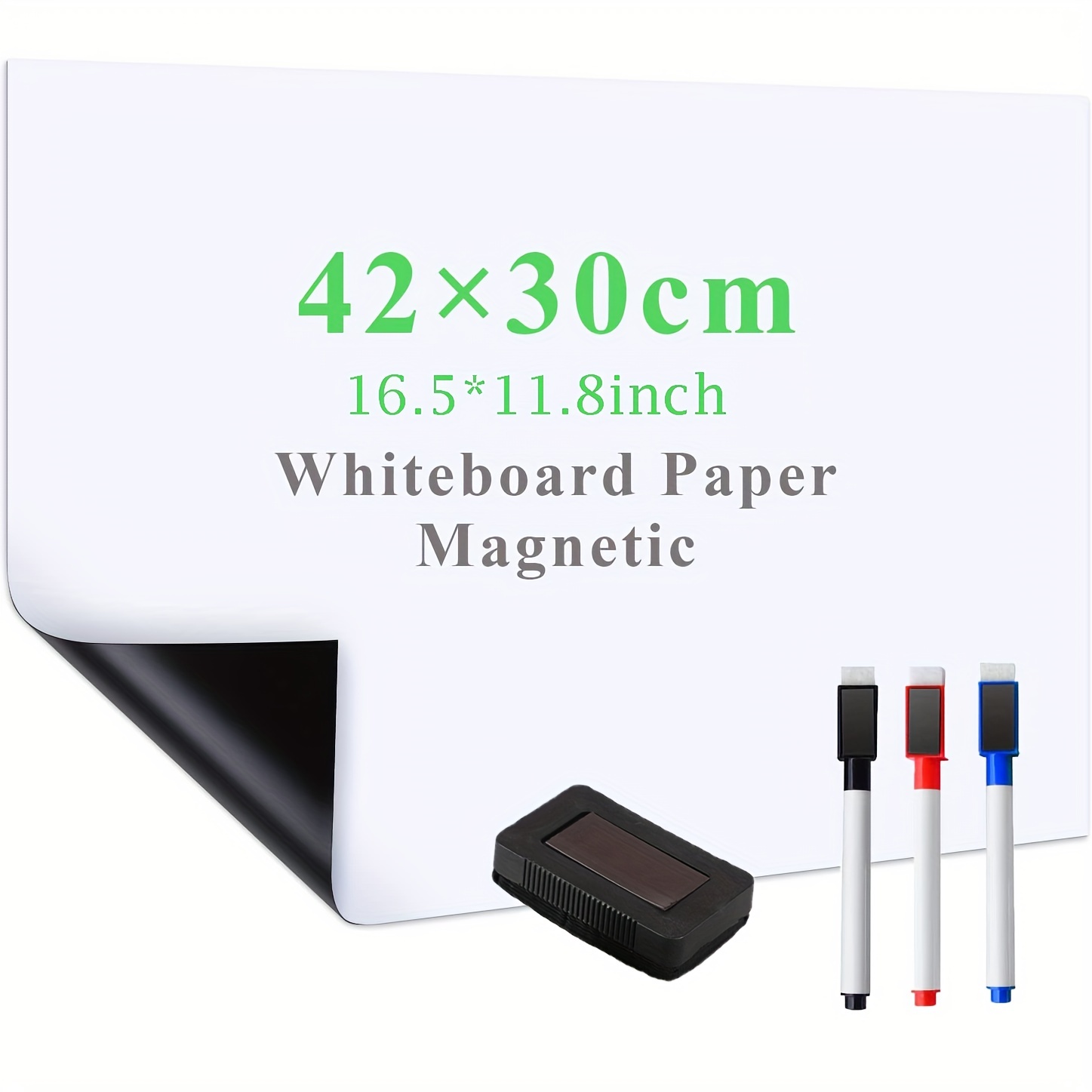 papel magnético imprimible, 5pcs A4 Flexible de inyección de tinta  magnética de impresión de hoja de papel de foto imprimible imán