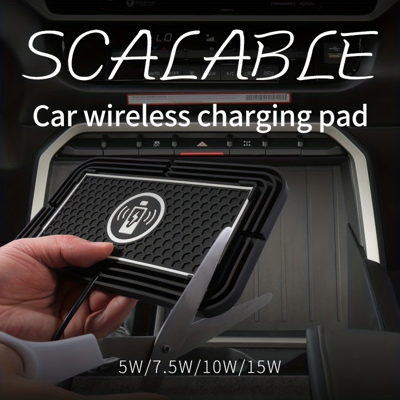 Caricabatterie Wireless Per Auto In Silicone Tappetino - Temu Italy